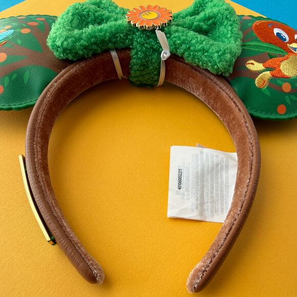 Loungefly Disney Orange Bird Spike Ear Headband Epcot Flower Garden Fest 2026 - Picture 11 of 13